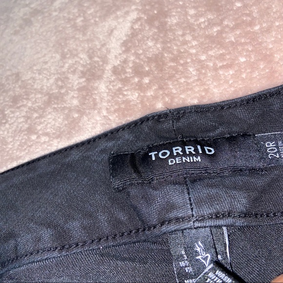 TORRID• black jeggings - Picture 7 of 8
